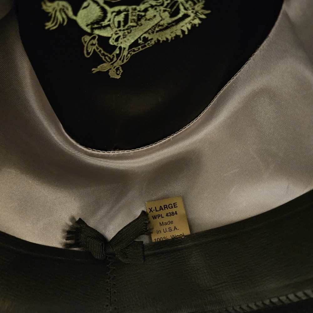 Mens Western "El Dorado" Wool Hat - Picture 6 of 9